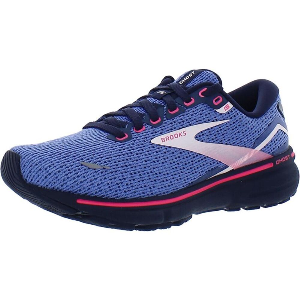 Brooks Womens Ghost 15 Blue Exercise Athletic and Training Shoes Shoes NWT